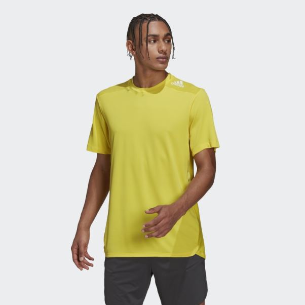 Conçu Pour L'entraînement Heat.rdy Hiit Tee Jaune Adidas