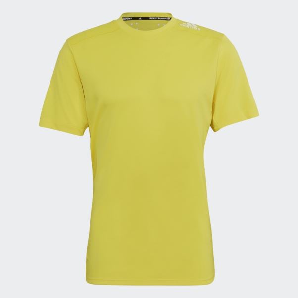 Conçu Pour L'entraînement Heat.rdy Hiit Tee Jaune Adidas