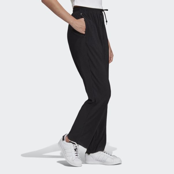 Pantalon Adidas Adicolor Plissé Noir