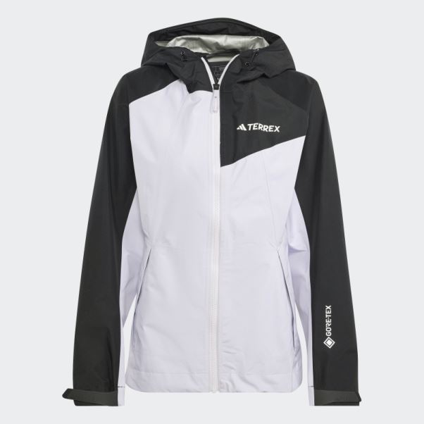 Veste De Pluie Argent Aube Terrex Xperior Gore-tex Paclite Adidas