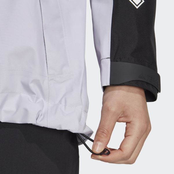 Veste De Pluie Argent Aube Terrex Xperior Gore-tex Paclite Adidas