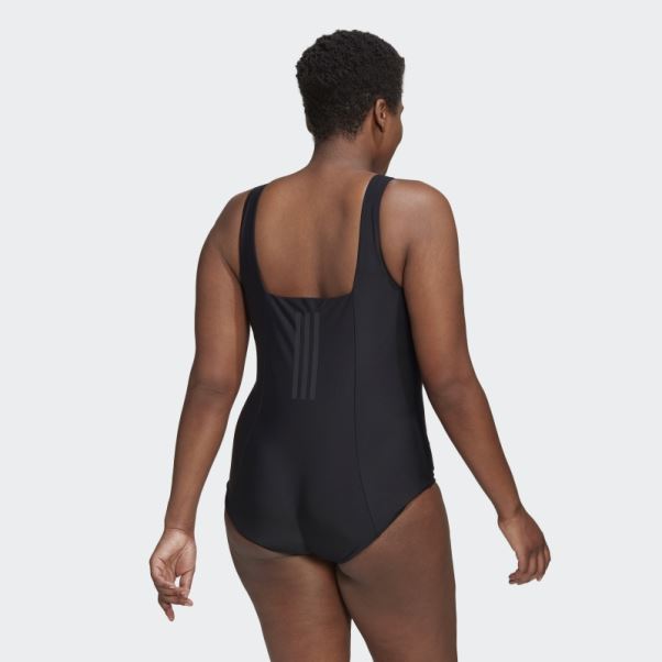 Maillot De Bain Adidas Iconisea (grande Taille) Noir