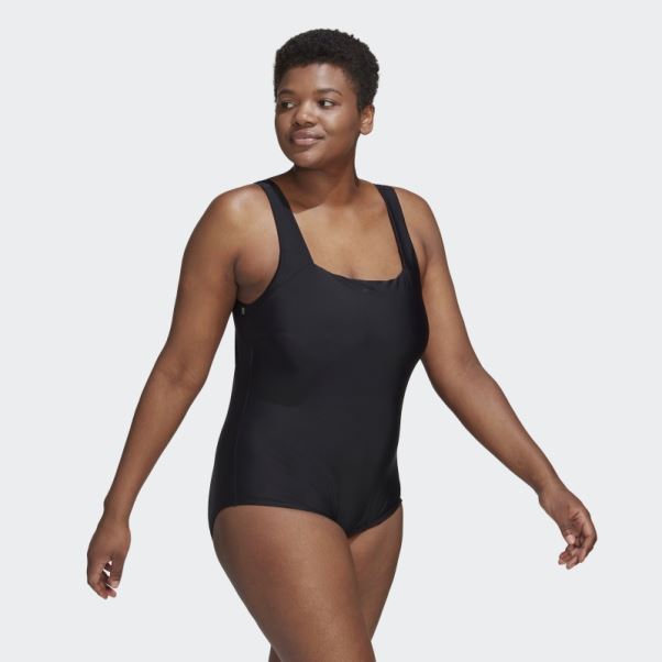Maillot De Bain Adidas Iconisea (grande Taille) Noir