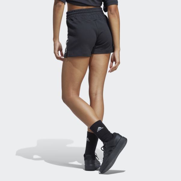 Short Adidas Essentials Linear French Terry Blanc
