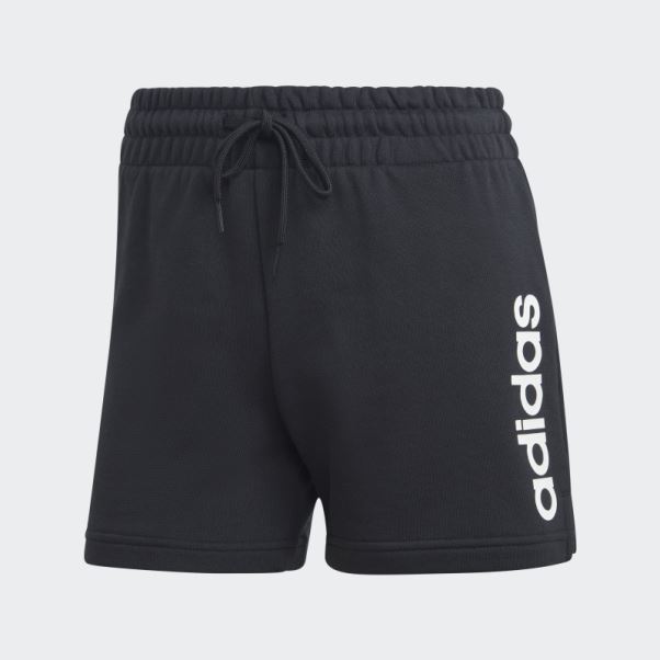Short Adidas Essentials Linear French Terry Blanc