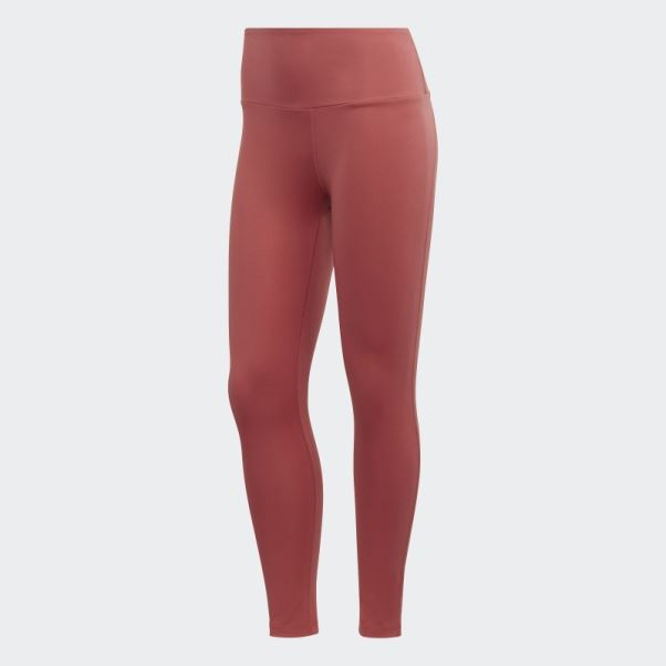 Legging Taille Haute Adidas Yoga Essentials Rouge élégant