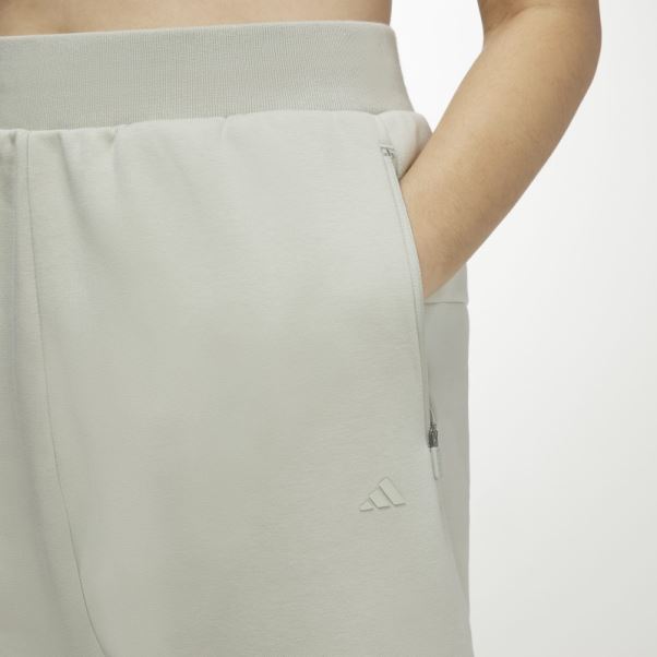 Adidas Pantalon De Survêtement De Basket-ball Mode Vert