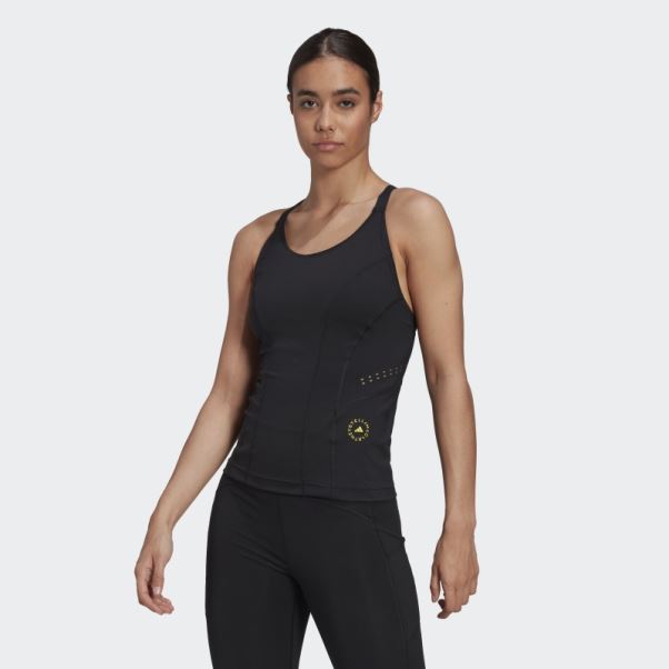Adidas By Stella Mccartney Truepurpose Débardeur Noir Chaud