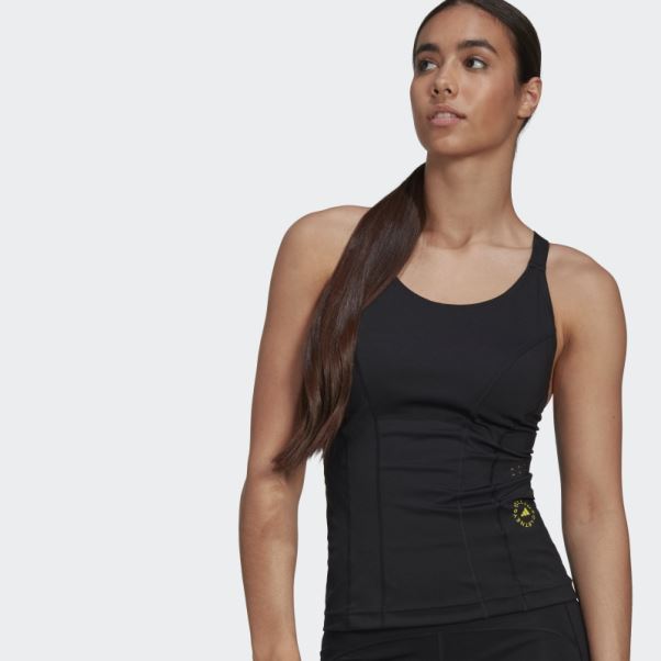 Adidas By Stella Mccartney Truepurpose Débardeur Noir Chaud