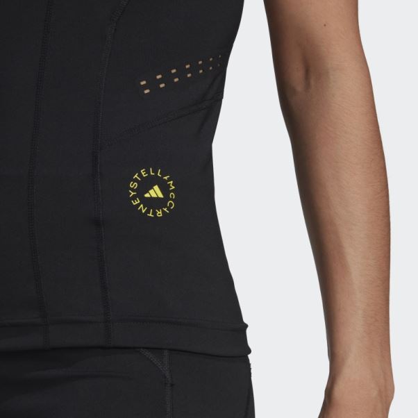 Adidas By Stella Mccartney Truepurpose Débardeur Noir Chaud