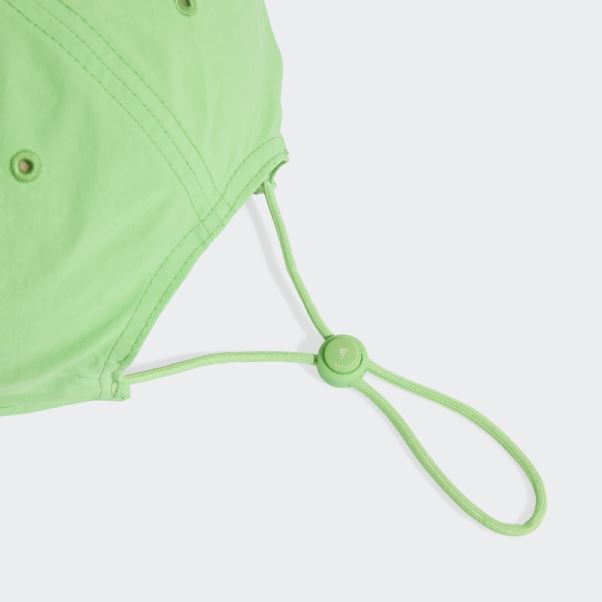 Casquette Adidas By Stella Mccartney Vert Flash