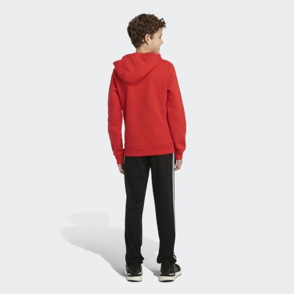 Adidas Essential 22 Hooded Plover Rouge