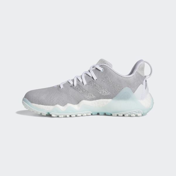 Adidas Codechaos 22 Chaussures De Golf Sans Crampons Gris