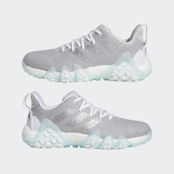 Adidas Codechaos 22 Chaussures De Golf Sans Crampons Gris