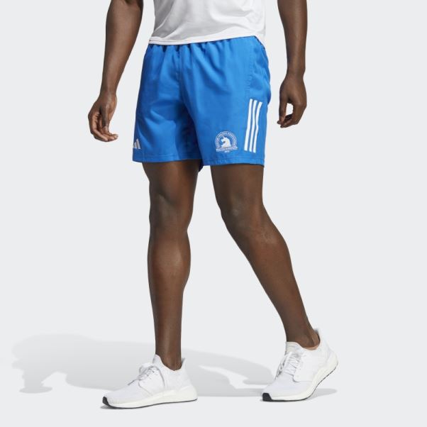 Short Boston Marathon 2023 Bleu Adidas
