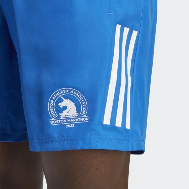 Short Boston Marathon 2023 Bleu Adidas