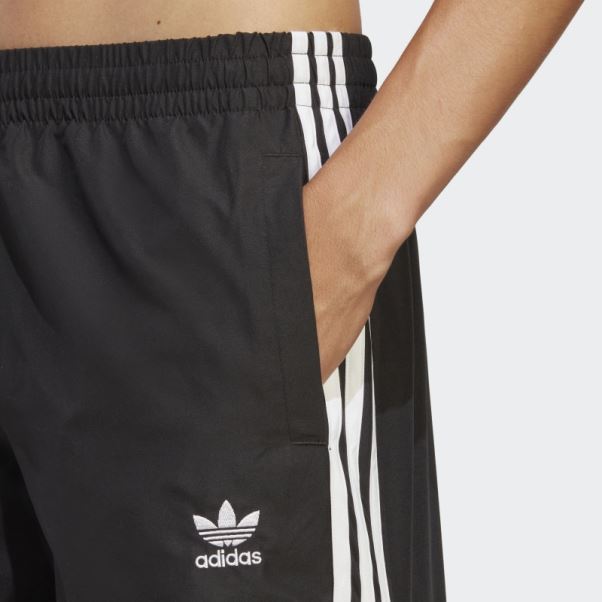 Adidas Originals Adicolor Short De Bain 3 Bandes Noir