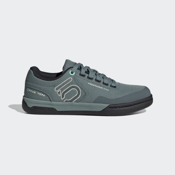 Chaussures De Vélo De Montagne En Toile Five Ten Freerider Pro Hazy Emerald Adidas