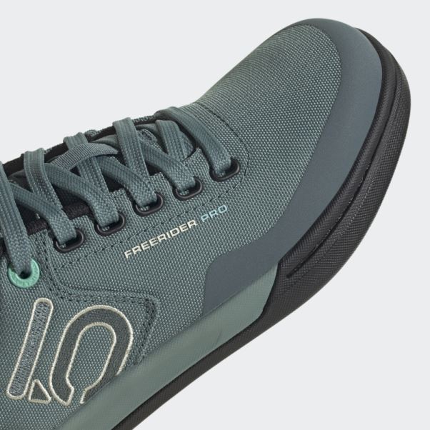 Chaussures De Vélo De Montagne En Toile Five Ten Freerider Pro Hazy Emerald Adidas