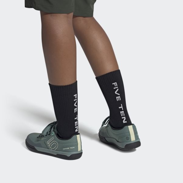 Chaussures De Vélo De Montagne En Toile Five Ten Freerider Pro Hazy Emerald Adidas
