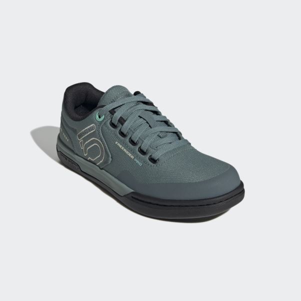 Chaussures De Vélo De Montagne En Toile Five Ten Freerider Pro Hazy Emerald Adidas