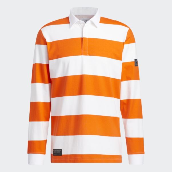 Polo Adidas Adicross Manches Longues Blanc
