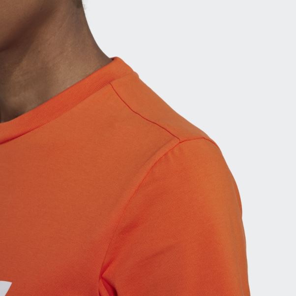 Tee Shirt Trèfle Adidas Adicolor Classics Orange