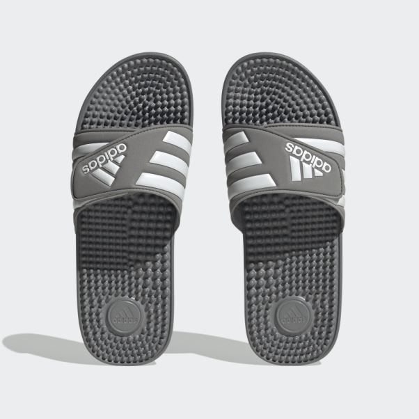 Claquettes Adissage Gris Adidas