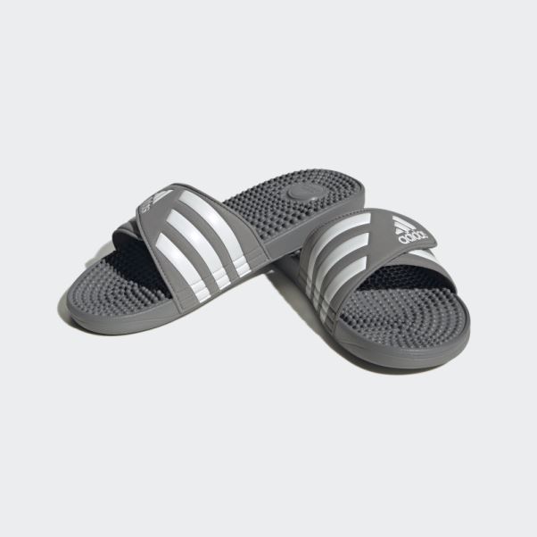 Claquettes Adissage Gris Adidas