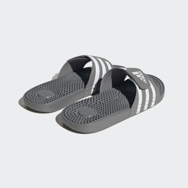 Claquettes Adissage Gris Adidas