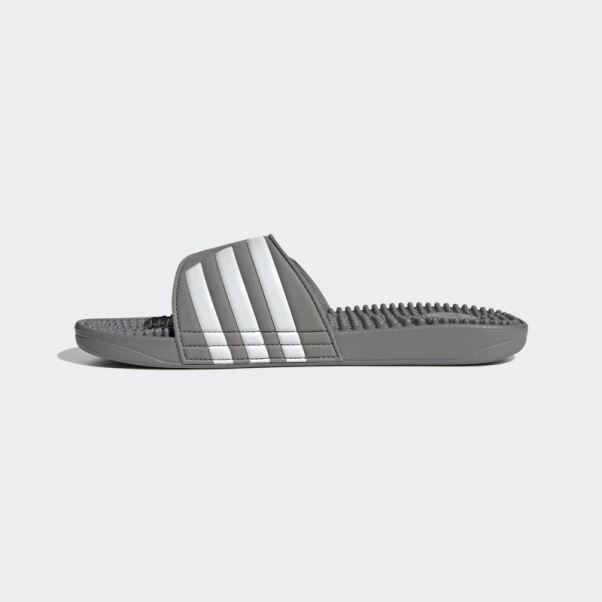 Claquettes Adissage Gris Adidas