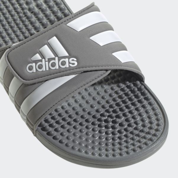 Claquettes Adissage Gris Adidas