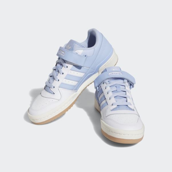 Adidas Forum Low Chaussures Bleu Aube