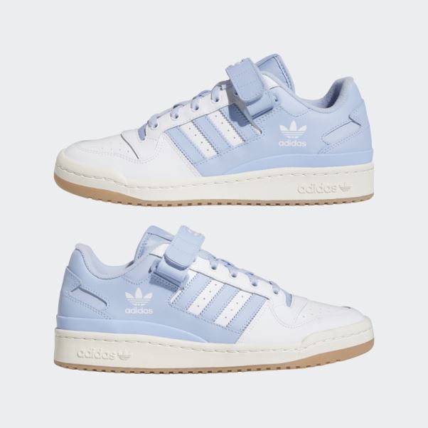 Adidas Forum Low Chaussures Bleu Aube