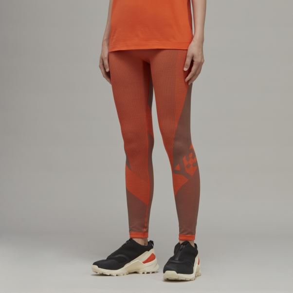 Adidas Y-3 Collants Classiques En Maille Sans Couture
