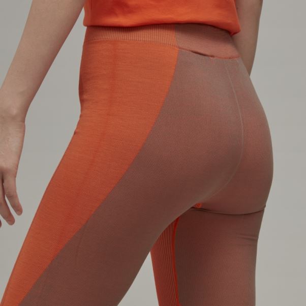 Adidas Y-3 Collants Classiques En Maille Sans Couture