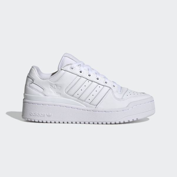 Chaussures Adidas Forum Bold Stripes Blanches