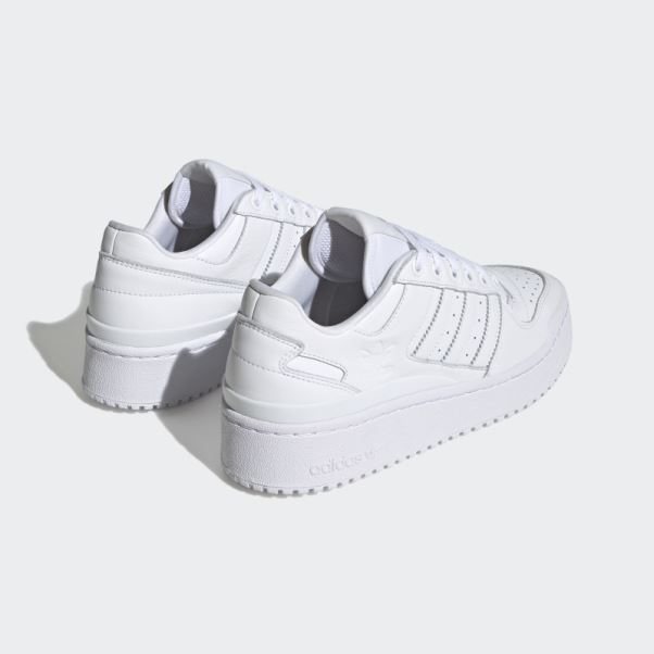 Chaussures Adidas Forum Bold Stripes Blanches