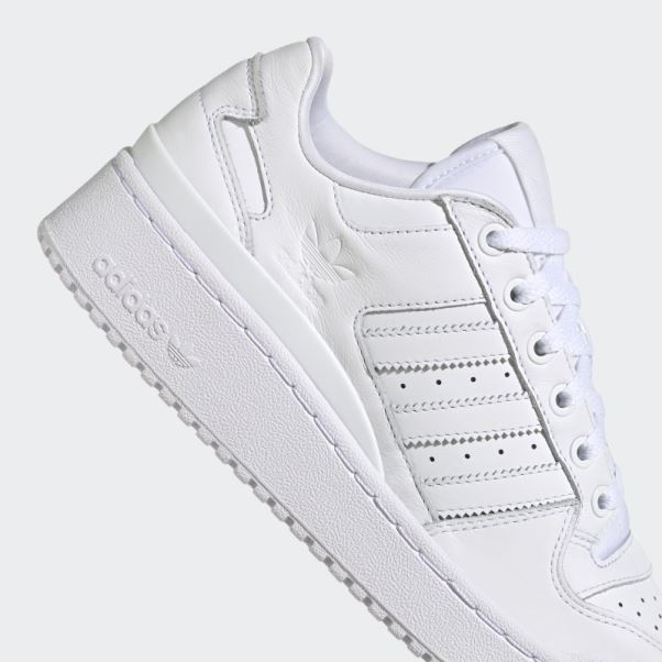 Chaussures Adidas Forum Bold Stripes Blanches