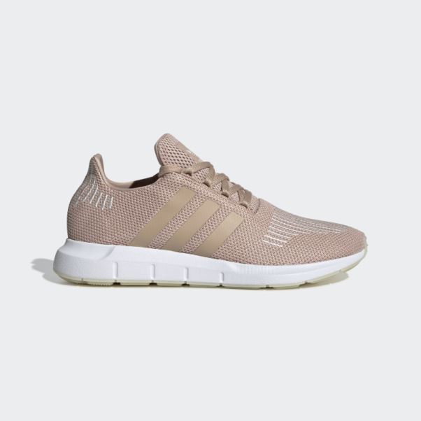 Chaussures Adidas Swift Run Perle Cendre