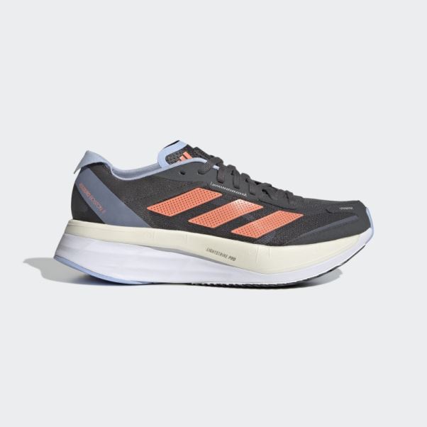 Chaussures Adizero Boston 11 Gris Adidas