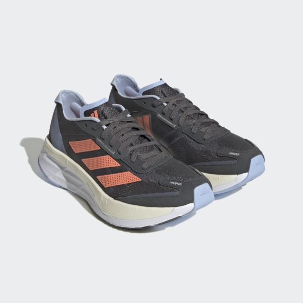Chaussures Adizero Boston 11 Gris Adidas
