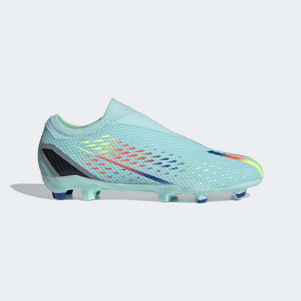 Adidas Aqua X Speedportal.3 Chaussures De Sol Ferme Sans Lacets