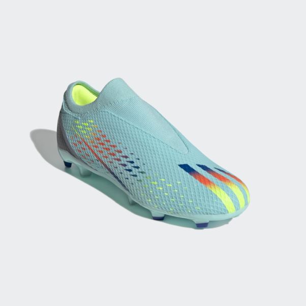 Adidas Aqua X Speedportal.3 Chaussures De Sol Ferme Sans Lacets