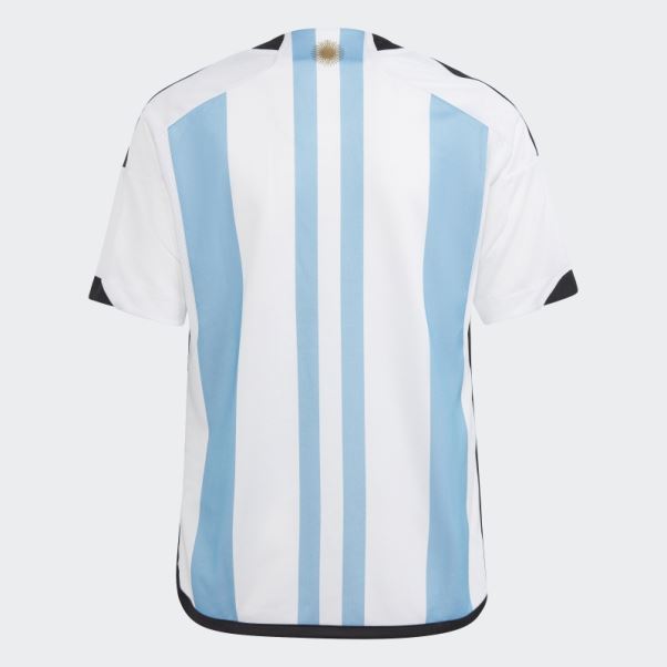 Adidas Argentina 22 Winners Maillot Domicile Juniors Blanc