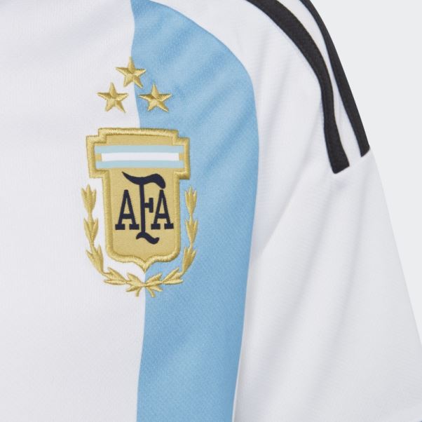 Adidas Argentina 22 Winners Maillot Domicile Juniors Blanc