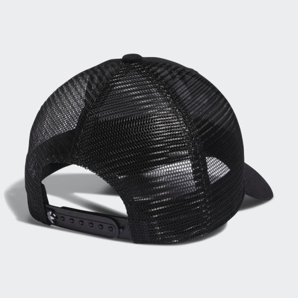 Casquette Trucker Structurée Adidas Noir