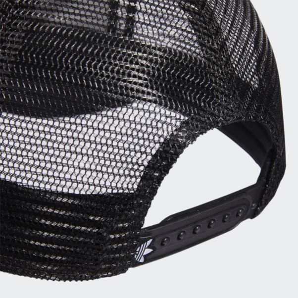 Casquette Trucker Structurée Adidas Noir