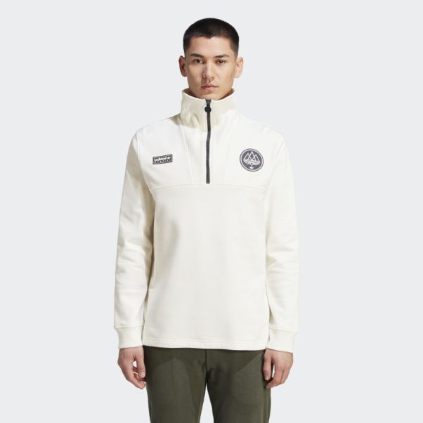 Adidas Bellshill Demi Zip Blanc