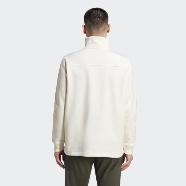 Adidas Bellshill Demi Zip Blanc